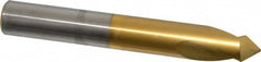 Guhring - 5/8" Body Diam, 90°, 115mm OAL, High Speed Steel Spotting Drill - Exact Tooling