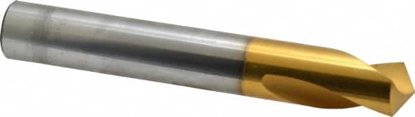 Guhring - 3/4" Body Diam, 120°, 131mm OAL, High Speed Steel Spotting Drill - Exact Tooling