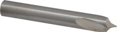 Guhring - 3/4" Body Diam, 90°, 131mm OAL, Solid Carbide Spotting Drill - Exact Tooling