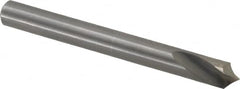 Guhring - 8mm Body Diam, 90°, 79mm OAL, Solid Carbide Spotting Drill - Exact Tooling