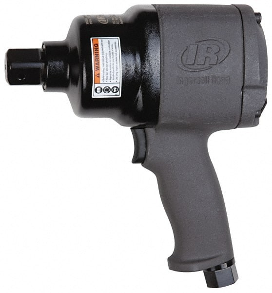 Ingersoll-Rand - 1" Drive, 6,000 RPM, 1,250 Ft/Lb Torque Impact Wrench - Pistol Grip Handle, 1,025 IPM, 46 CFM, 3/8" NPT Inlet - Exact Tooling