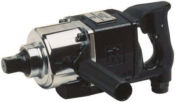 Ingersoll-Rand - 1" Drive, 6,600 RPM, 1,500 Ft/Lb Torque Impact Wrench - D-Handle, 750 IPM, 47 CFM, 1/2" NPT Inlet - Exact Tooling