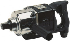 Ingersoll-Rand - 1" Drive, 6,600 RPM, 1,500 Ft/Lb Torque Impact Wrench - D-Handle, 750 IPM, 47 CFM, 1/2" NPT Inlet - Exact Tooling