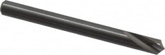 Guhring - 1/4" Body Diam, 120°, 70mm OAL, Solid Carbide Spotting Drill - Exact Tooling