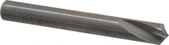 Guhring - 1/2" Body Diam, 120°, 102mm OAL, Solid Carbide Spotting Drill - Exact Tooling