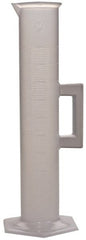 Bel-Art - 2,000 ml Polypropylene Graduated Cylinder - 20 ml Graduation, 3-7/16" Diam x 19-19/64" High - Exact Tooling