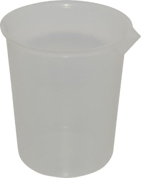 Bel-Art - 1,000 ml Polypropylene Graduated Beaker - 100 ml Graduation, 5-1/8" Diam x 5-15/16" High - Exact Tooling