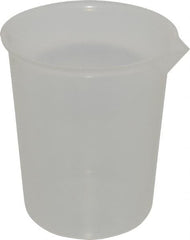 Bel-Art - 1,000 ml Polypropylene Graduated Beaker - 100 ml Graduation, 5-1/8" Diam x 5-15/16" High - Exact Tooling