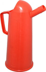 Bel-Art - 2 L Pitcher - Polypropylene, Red, 12" High x 5-1/8" Diam - Exact Tooling