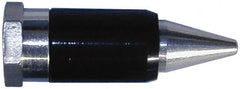 Coilhose Pneumatics - Blow Gun Safety High Flow Nozzle - 1/2-27 UNS, 2" Long, Aluminum - Exact Tooling