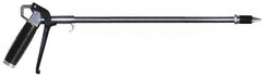 Coilhose Pneumatics - 150 Max psi High Force Aluminum Tip Pistol Grip Blow Gun - 1/4 NPT, 24" Tube Length, Aluminum - Exact Tooling