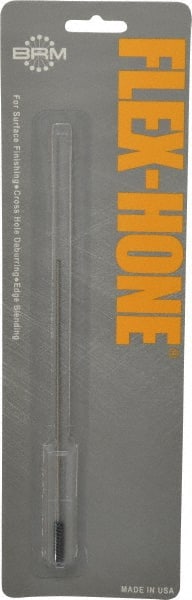 Brush Research Mfg. - 0.177" Bore Diam, 240 Grit, Silicon Carbide Flexible Hone - Extra Fine, 6" OAL - Exact Tooling