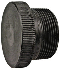 NIBCO - 2" Polypropylene Plastic Pipe Threaded Plug - Schedule 80, MPT End Connections - Exact Tooling