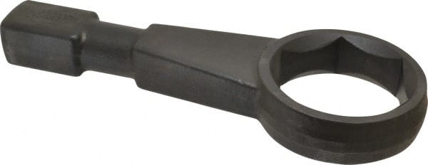 Proto - 3-7/8" 6 Point Striking Box Wrench - Single End, 5-35/64" Head Diam x 1-23/32" Head Thickness, 14-1/2" OAL, Steel, Black Finish - Exact Tooling