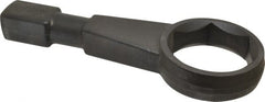 Proto - 3-7/8" 6 Point Striking Box Wrench - Single End, 5-35/64" Head Diam x 1-23/32" Head Thickness, 14-1/2" OAL, Steel, Black Finish - Exact Tooling