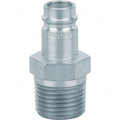 Dynabrade - 1/2 Male NPT Pneumatic Hose Plug - Steel, 1/2" Body Diam - Exact Tooling