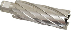 Hougen - 1-1/4" Diam x 3" Deep High Speed Steel Annular Cutter - Exact Tooling