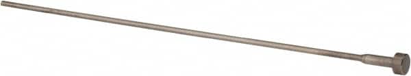 Gibraltar - 5/64" Pin Diam, 1/4" Head Diam x 1/8" Head Height, 6" OAL, Shoulder Ejector Pin - Steel, 5-1/2" Pin Length - Exact Tooling