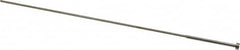 Gibraltar - 3/32" Pin Diam, 1/4" Head Diam x 1/8" Head Height, 10" OAL, Shoulder Ejector Pin - Steel - Exact Tooling