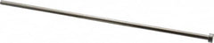 Gibraltar - 7/32" Pin Diam, 13/32" Head Diam x 3/16" Head Height, 10" OAL, Straight Ejector Pin - Steel, 9-13/16" Pin Length - Exact Tooling