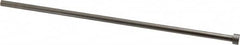 Gibraltar - 17/64" Pin Diam, 7/16" Head Diam x 1/4" Head Height, 10" OAL, Straight Ejector Pin - Steel, 9-3/4" Pin Length - Exact Tooling
