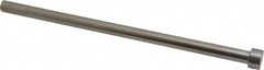 Gibraltar - 9/32" Pin Diam, 7/16" Head Diam x 1/4" Head Height, 6" OAL, Straight Ejector Pin - Steel, 5-3/4" Pin Length - Exact Tooling