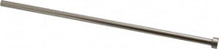 Gibraltar - 19/64" Pin Diam, 1/2" Head Diam x 1/4" Head Height, 10" OAL, Straight Ejector Pin - Steel, 9-3/4" Pin Length - Exact Tooling