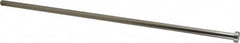 Gibraltar - 7/16" Pin Diam, 11/16" Head Diam x 1/4" Head Height, 18" OAL, Straight Ejector Pin - Steel, 17-3/4" Pin Length - Exact Tooling