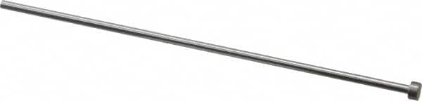 Gibraltar - 1/8" Pin Diam, 1/4" Head Diam x 1/8" Head Height, 6" OAL, Soft Core Pin - Steel, 5-7/8" Pin Length - Exact Tooling