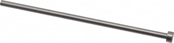 Gibraltar - 13/64" Pin Diam, 3/8" Head Diam x 3/16" Head Height, 6" OAL, Soft Core Pin - Steel, 5-13/16" Pin Length - Exact Tooling