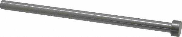 Gibraltar - 5/16" Pin Diam, 1/2" Head Diam x 1/4" Head Height, 6" OAL, Soft Core Pin - Steel, 5-3/4" Pin Length - Exact Tooling
