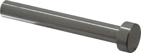 Gibraltar - 3/8" Pin Diam, 5/8" Head Diam x 1/4" Head Height, 3" OAL, Soft Core Pin - Steel, 2-3/4" Pin Length - Exact Tooling