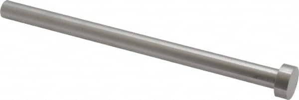 Gibraltar - 3/8" Pin Diam, 5/8" Head Diam x 1/4" Head Height, 6" OAL, Soft Core Pin - Steel, 5-3/4" Pin Length - Exact Tooling