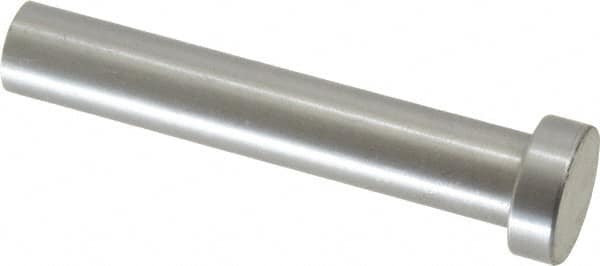 Gibraltar - 1/2" Pin Diam, 3/4" Head Diam x 1/4" Head Height, 3" OAL, Soft Core Pin - Steel, 2-3/4" Pin Length - Exact Tooling
