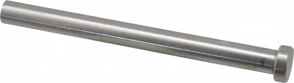 Gibraltar - 1/2" Pin Diam, 3/4" Head Diam x 1/4" Head Height, 6" OAL, Soft Core Pin - Steel, 5-3/4" Pin Length - Exact Tooling