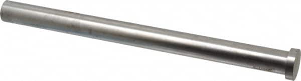 Gibraltar - 3/4" Pin Diam, 1" Head Diam x 1/4" Head Height, 10" OAL, Soft Core Pin - Steel, 9-3/4" Pin Length - Exact Tooling