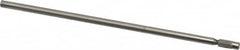Gibraltar - 7/64" Pin Diam, 1/4" Head Diam x 1/8" Head Height, 3" OAL, Hard Core Pin - Steel, 2-7/8" Pin Length - Exact Tooling