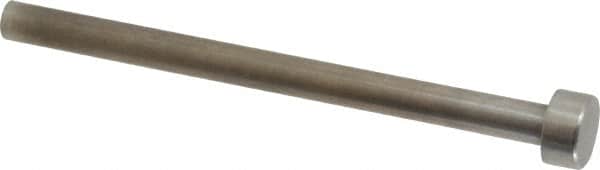 Gibraltar - 13/64" Pin Diam, 3/8" Head Diam x 3/16" Head Height, 3" OAL, Hard Core Pin - Steel - Exact Tooling