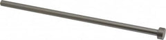 Gibraltar - 7/32" Pin Diam, 13/32" Head Diam x 3/16" Head Height, 6" OAL, Hard Core Pin - Steel, 5-13/16" Pin Length - Exact Tooling