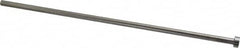 Gibraltar - 1/4" Pin Diam, 7/16" Head Diam x 3/16" Head Height, 10" OAL, Hard Core Pin - Steel, 9-13/16" Pin Length - Exact Tooling