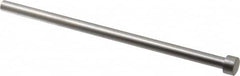 Gibraltar - 9/32" Pin Diam, 7/16" Head Diam x 1/4" Head Height, 6" OAL, Hard Core Pin - Steel, 5-3/4" Pin Length - Exact Tooling