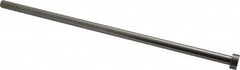 Gibraltar - 11/32" Pin Diam, 9/16" Head Diam x 1/4" Head Height, 10" OAL, Hard Core Pin - Steel, 9-3/4" Pin Length - Exact Tooling