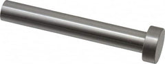 Gibraltar - 13/32" Pin Diam, 11/16" Head Diam x 1/4" Head Height, 3" OAL, Hard Core Pin - Steel, 2-3/4" Pin Length - Exact Tooling