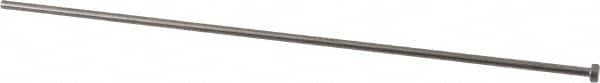 Gibraltar - 2.5mm Pin Diam, 5mm Head Diam x 2mm Head Height, 160mm OAL, Straight Ejector Pin - Steel, 158mm Pin Length - Exact Tooling
