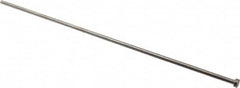 Gibraltar - 4.5mm Pin Diam, 8mm Head Diam x 3mm Head Height, 250mm OAL, Straight Ejector Pin - Steel, 247mm Pin Length - Exact Tooling