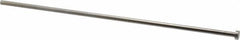 Gibraltar - 8mm Pin Diam, 14mm Head Diam x 5mm Head Height, 400mm OAL, Straight Ejector Pin - Steel, 395mm Pin Length - Exact Tooling