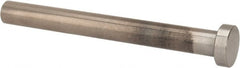 Gibraltar - 10mm Pin Diam, 16mm Head Diam x 5mm Head Height, 100mm OAL, Straight Ejector Pin - Steel, 95mm Pin Length - Exact Tooling