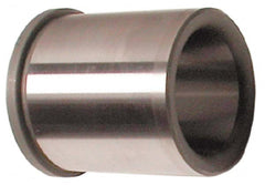 Gibraltar - 3/4" ID x 3-7/8" OAL, Steel, Die & Mold Shoulder Bushing - Shoulder, 1-1/8" Bottom OD, 1.302" Top OD - Exact Tooling
