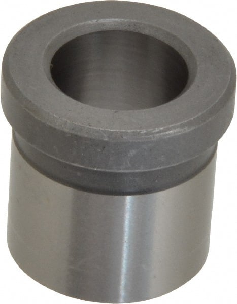 Gibraltar - 1/2" ID x 7/8" OAL, Steel, Die & Mold Shoulder Bushing - 3/4" Bottom OD, 7/8" Top OD - Exact Tooling