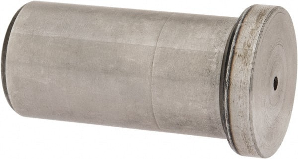 Gibraltar - 0.999" Pin Diam, 2-1/4" OAL, Steel, Die & Mold Leader Pin - 1.24" Head Diam x 1/4" Head Height, +0.0000/-0.0600 OAL Tolerance - Exact Tooling